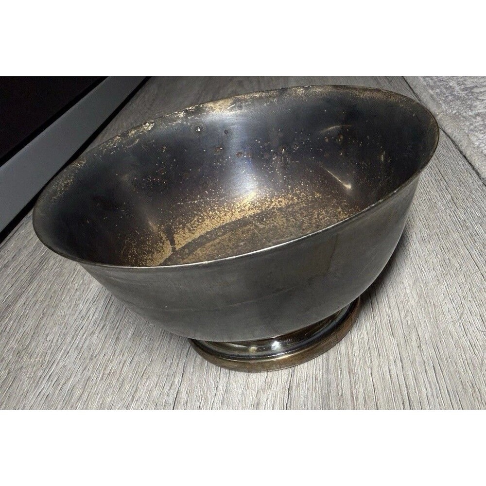 VINTAGE GORHAM Silver Plated Bowl YC 795 Paul Revere Style Silver 4.5"